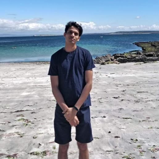 picture of me standing in the beach